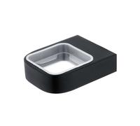 Nimco Nikau - Support pour distributeur, porte-verre ou porte-savon, noir mat NKC 30050X-90