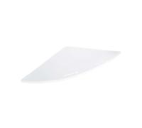 Nimco - Tablette d'angle de remplacement, 243 mm, verre dépoli 1091RB