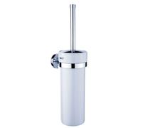 Nimco Unix - Balayette de toilette murale avec support, céramique blanche/ chrome UN 13094K-26