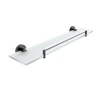 Nimco Unix - Etagère, 60 cm, plexiglas/noir mat UNC X460-X-90