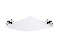 Nimco Unix - Étagère d'angle, verre mat / chrome UN 13091RB-26