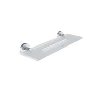 Nimco Unix - Étagère, longueur 40 cm, inox brossé UNM X440-10