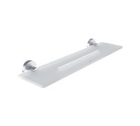 Nimco Unix - Étagère, longueur 50 cm, inox brossé UNM X450-10