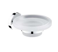 Nimco Unix - Porte-savon avec support, verre mat/chrome UN 13059W-26