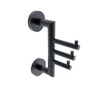 Nimco Unix - Triple support, pivotant, noir mat UNC 13099-90