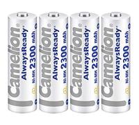 NiMH AA/R6 1.2V-2300mAh (4/carte) 'ALWAYSREADY¿