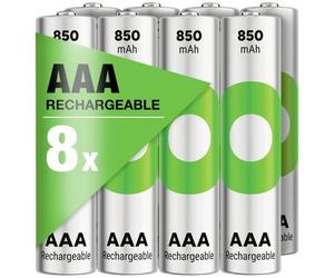 Nimh-Akku Gp Recyko Aaa (Micro), 850mah 1,2volt (8 Stück, Vorgeladen