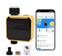 Nimomo Régulateur d'arrosage solaire automatique à distance via Wi-Fi (modèle monocanal)