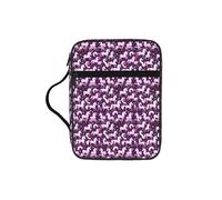 NImongt Sac de rangement imprimé licorne rose pour église, voyage, écriture, accessoire ecclésiastique