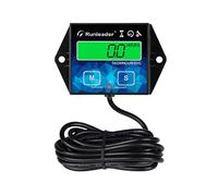 NInE-ROnG Compteur Horaire Numérique Tachymètre Rappel d'entretien Batterie de Rétroéclairage Remplaçable pour petit Moteur à Essence Tondeuse à Neige Générateur de Souffleuse à Neige