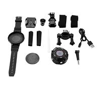 NinGYiYan Montre caméra pour appareils intelligents, Fixation magnétique, vidéo 1080p, Photo 8 MP, Objectif Grand Angle 153°, étanche 30 m, Longue durée de Vie de la Batterie,