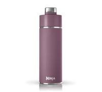 Ninja Thirsti Bouteille et flasque 700 ml avec couvercle DW2401EUUKMV | étanche, conçue pour boissons gazeuses, chaudes et froides. Voyage/sport. Triple isolation, acier inoxydable, mauve