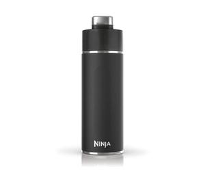 Ninja Thirsti Utilisation quotidienne, Fitness, Randonnée, Sports 700 ml Plastique, Acier inoxydable Noir