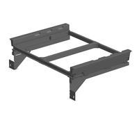 NINKA 5261.52 90680 Cadre de suspension pour système de tri des déchets 15 KB 600 NL 400 mm, plastique gris foncé, argenté