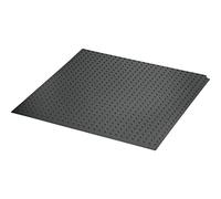 NINKA 9060.53 51051 Tapis pour Legrabox 400 mm pour fixation antidérapante de poubelle 473 x 277 mm Plastique Gris foncé Argenté KB 400 mm