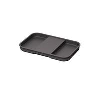 NINKA Eins2top Couvercle simple en plastique pour poubelle 4,2/5,5/8 l Gris foncé