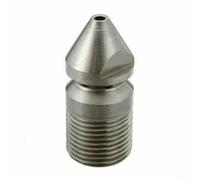 NINMORTH Buse de jet d'égout haute pression 9 jets 3/8" Mâle Tube rotatif pour nettoyeur haute pression Nettoyage de tuyaux