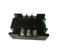 NINMORTH Démarreur souple à trois phases pour moteur intelligent 30 s réglable de 150 à 250 V à 380 V pour pompes, ventilateurs, grues, contacteur de dérivation nécessaire, noir (TSR-10WA-R1)