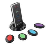 NINMORTH Détecteur de clés sans fil 4 en 1 avec télécommande, lumière LED et porte-monnaie
