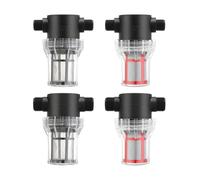 NINMORTH Eau transparente pour pré-filtre pour irrigation de jardin, 100 200 mailles pour canalisation à pompes, raccord 1/2 3/4"