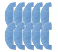 NINMORTH Lot de 10 serpillères de rechange pour Liectroux M70 Pro, en microfibre haute absorption, compatibles avec Trouver E10 et MONSGA MS1 MAX, facile à installer, 4 pièces
