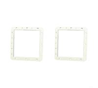 NINMORTH Lot de 2 joints blancs SPX1091G pour écumoire automatique Hayward SP1091LX SP1091WM, rondelles de rechange pour filtre de piscine 17,8 x 18,3 cm