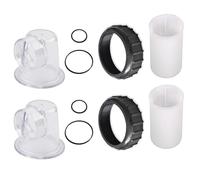 NINMORTH Lot de 5 composants d'insertion de pompe de circulation pour SPS25 SPS50 SPS75 SPS100, pour couvercle de pré-filtre avec tamis d'aspiration et joints toriques