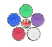 NINMORTH Lot de 5 couvercles de fermentation en silicone de 8,6 cm BPA pour bocaux de conserve, passent au lave-vaisselle, pour cornichons, choucroute, kimchi et café