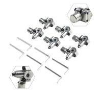 NINMORTH Lot de 6 valves de perçage BPV-31 HVAC, robinet en métal 35,5 cm, tuyau en cuivre OD, AP4502525 GPV31