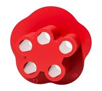 NINMORTH Marqueur de rangées de trous pour armoires : outil de perçage précis en ABS pour meubles de cuisine et tiroirs - alésage multiple 2,4 cm (E)