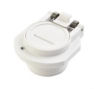 NINMORTH Raccord de verrouillage sous vide compatible avec hayward W400BWHP, Pentair GW9530, K12500, pour Zodiac Pool Cleaner Parts - Blanc