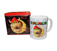 Nintendo Ensemble Tasse + Tirelire Bowser Super Mario Bros décoratifs, Multicolore, Unique