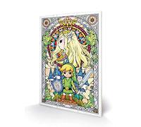 Nintendo Impression sur Bois 29, 5 x 20 cm - The Legend of Zelda