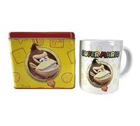 Nintendo Monogram Donkey Kong - Tirelire en Métal 12 x 9 x 11cm + Mug