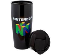Nintendo - Mug de voyage en métal avec logo N64