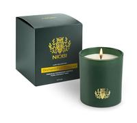 NIOBI Orchard Pear Bougie parfumée de luxe fantaisiste | Cire de noix de coco coulée à la main et de colza | Arôme frais de poire et de fleur de pommier | 250 g