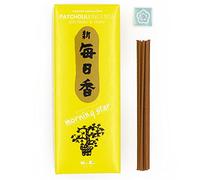 Nippon Kodo Morning Star Encens Japonais Patchouli - Boîte à 200 Bâtons avec Porte-céramique