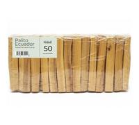 NIRDOSH - Palo Santo Bâtons PALITO de Ecuador 10cm - 50 Bâtons en Bois de Encens Naturel 100% Originaux et Biologiques Yoga, Meditation Palo Santo Bois sacré Bursera Graveolens