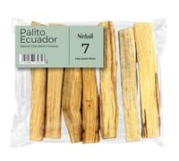 NIRDOSH - Palo Santo Bâtons PALITO de Ecuador 10cm - 7 Bâtons en Bois de Encens Naturel 100% Originaux et Biologiques Yoga, Meditation Palo Santo Bois sacré Bursera Graveolens