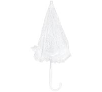 NIRNHYRUR Parasol en Dentelle for Mariage, Parapluie élégant, décoration de Mariage, léger, Accessoire Photo, Voile Artisanal de fête