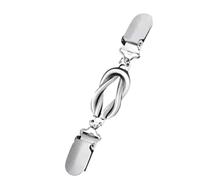 NIRNHYRUR Pinces à Pull 24 pièces, Pinces à Pull, Cinch Vintage for Robe, châle au Dos, col de Cardigan for serrer Le Pantalon, tendeur de Taille(Silver)