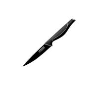 Nirosta 43734 Couteau D'office, Couteau De Cuisine, Couteau À Découper, Lame De 12 Cm, Noir, Acier Inoxydable, 24 X 12 Cm