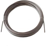 Nirosta Câble 3 mm en acier inoxydable pour balustrade 7x7 EN 1.4401 A4 Niro, moyennement souple 15 m