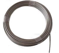 Nirosta Câble 4 mm en acier inoxydable souple A4 Niro 7x19 EN 1.4401 15 m