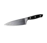 Nirosta Couteau de chef Trinity 29 cm - Acier inoxydable de qualité supérieure - Couteau tranchant de qualité professionnelle pour fruits, légumes, etc. - Lame enduite pour une coupe plus facile -