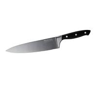 Nirosta Couteau de Chef Trinity 34 cm - Acier Inoxydable de qualité supérieure - Couteau Tranchant de qualité Professionnelle pour Fruits, légumes, etc. - Lame Taper aiguisée à la Main - Manche Lourd