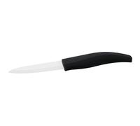 Nirosta 41735 Couteau d'office lame en céramique, couteau d'office, couteau en céramique, couteau de cuisine professionnel, Céramique, Plastique, 18 cm