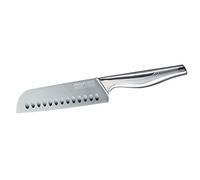 Nirosta Santoku Couteau Swing 30 cm - Acier inoxydable de qualité supérieure - Couteau Santoku de qualité professionnelle pour légumes, viande, etc. - Lame Taper aiguisée à la main - Poignée
