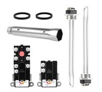 NISHCON EWH-03 Kit de réglage pour chauffe-eau électrique comprenant 1 clé à élément, thermostat de chauffage supérieur et inférieur, 2 éléments chauffants - 4500 W 240 V (3500 W à 208 V)