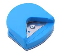 Nishiyuenyi Coinceur d'Angle Perforatrice Papier Outil Découpe Papier Coupeur Plastique Compact Facile à Transporter Adapté à Bureau Photo, BLEU
